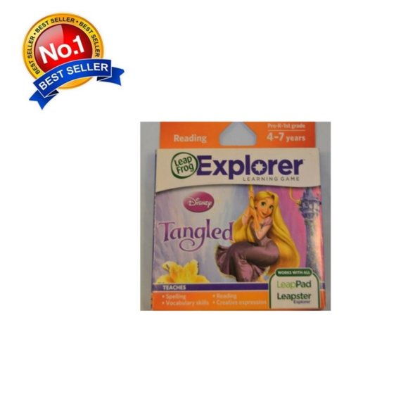 LeapFrog Disney Tangled Learning Game (for LeapPad Tablets and LeapsterGS) NWT! - Picture 2 of 9